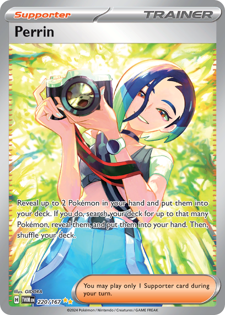 Perrin 220/167 — Twilight Masquerade Pokémon card