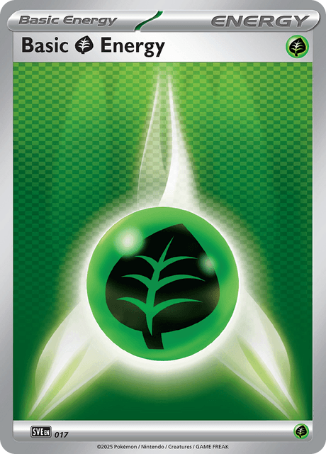 Basic Grass Energy 17/24 — Scarlet & Violet Energies Pokémon card