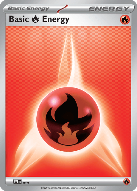Basic Fire Energy 18/24 — Scarlet & Violet Energies Pokémon card