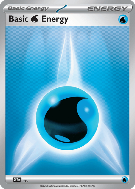 Basic Water Energy 19/24 — Scarlet & Violet Energies Pokémon card