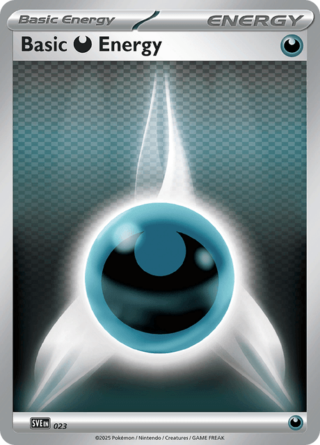 Basic Darkness Energy 23/24 — Scarlet & Violet Energies Pokémon card