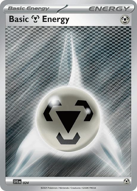 Basic Metal Energy 24/24 — Scarlet & Violet Energies Pokémon card