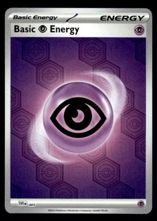 Basic Psychic Energy 5/24 — Scarlet & Violet Energies Pokémon card