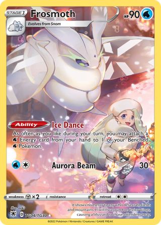 Frosmoth TG04/30 — Astral Radiance Trainer Gallery Pokémon card