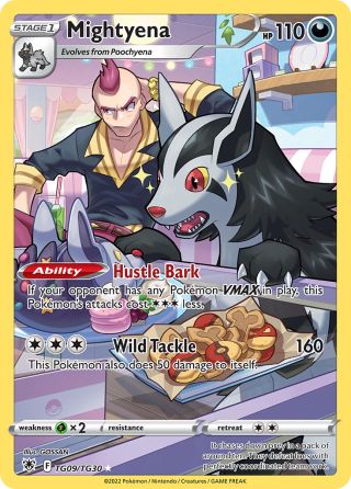 Mightyena TG09/30 — Astral Radiance Trainer Gallery Pokémon card