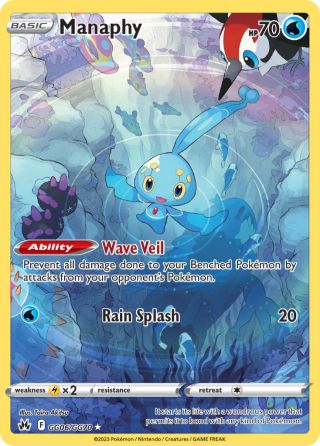Manaphy GG06/70 — Crown Zenith Galarian Gallery Pokémon card