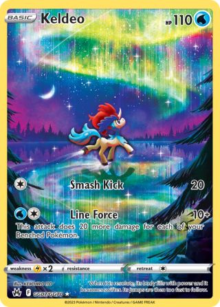 Keldeo GG07/70 — Crown Zenith Galarian Gallery Pokémon card