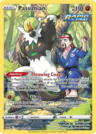 Passimian TG08/30 — Silver Tempest Trainer Gallery Pokémon card