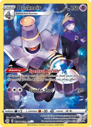 Dusknoir TG06/30 — Brilliant Stars Trainer Gallery Pokémon card