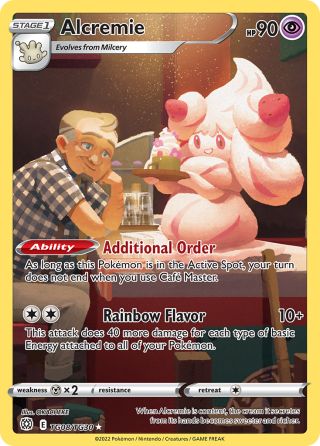 Alcremie TG08/30 — Brilliant Stars Trainer Gallery Pokémon card