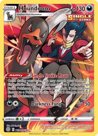 Houndoom TG10/30 — Brilliant Stars Trainer Gallery Pokémon card