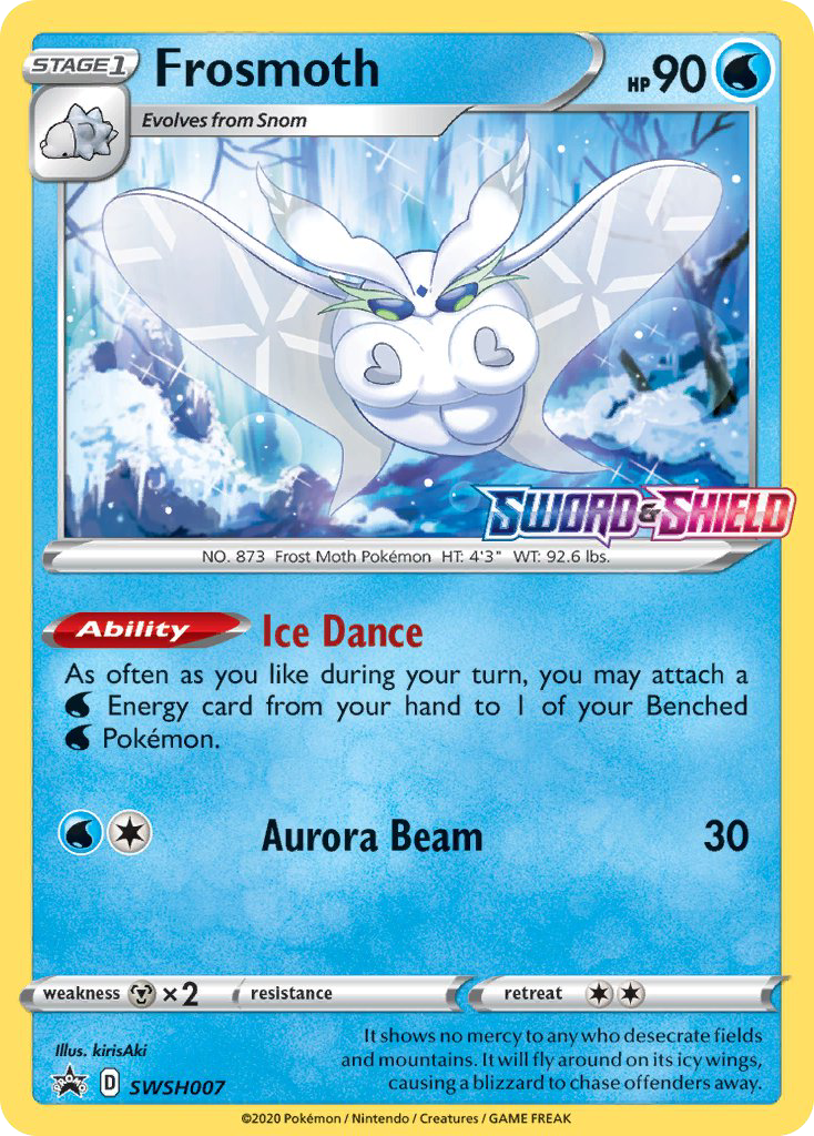 Frosmoth SWSH007/307 — SWSH Black Star Promos Pokémon card