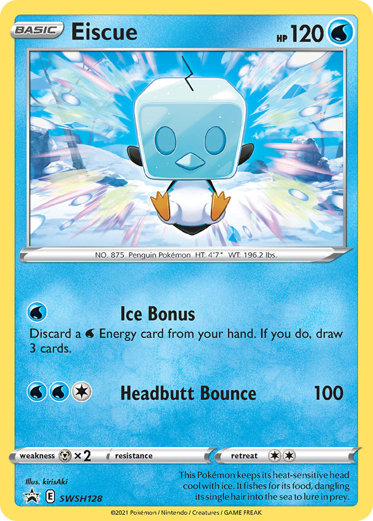 Eiscue SWSH128/307 — SWSH Black Star Promos Pokémon card