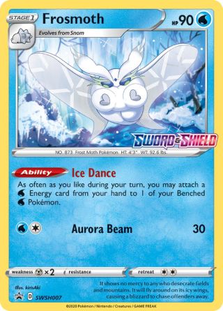Frosmoth SWSH007/307 — SWSH Black Star Promos Pokémon card