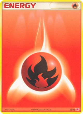 Fire Energy 10/10 — EX Trainer Kit Latias Pokémon card