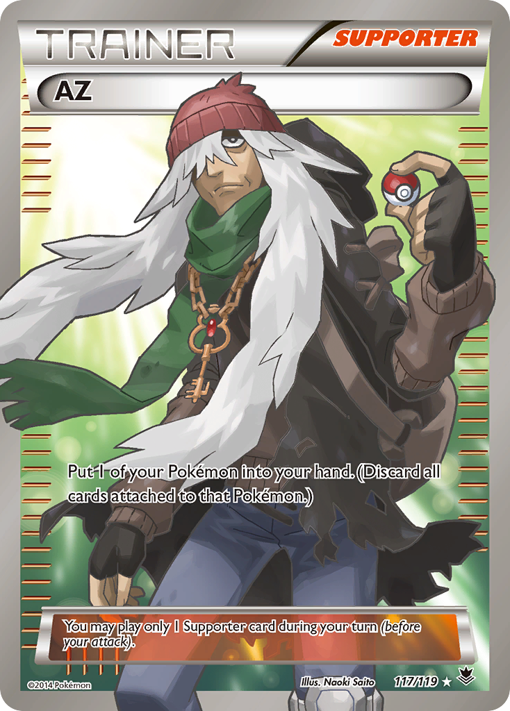 AZ 117/119 — Phantom Forces Pokémon card