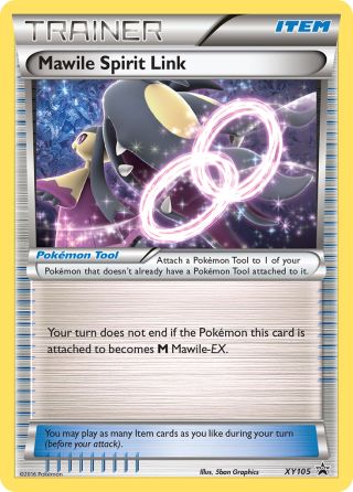 Mawile Spirit Link XY105/211 — XY Black Star Promos Pokémon card