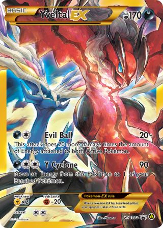 Yveltal-EX XY150a/211 — XY Black Star Promos Pokémon card