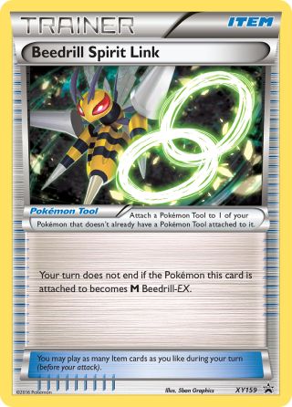 Beedrill Spirit Link XY159/211 — XY Black Star Promos Pokémon card