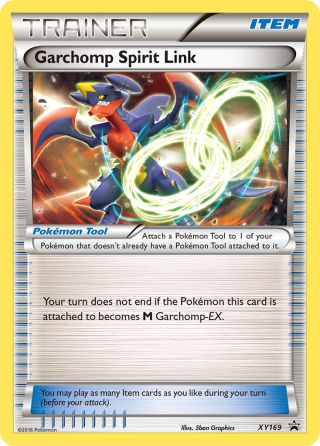 Garchomp Spirit Link XY169/211 — XY Black Star Promos Pokémon card