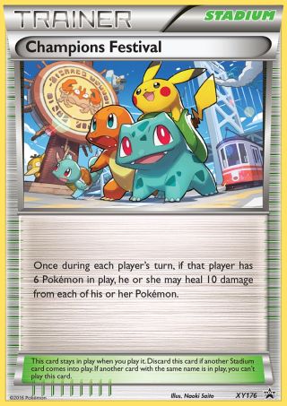 Champions Festival XY176/211 — XY Black Star Promos Pokémon card