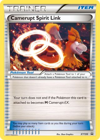 Camerupt Spirit Link XY199/211 — XY Black Star Promos Pokémon card
