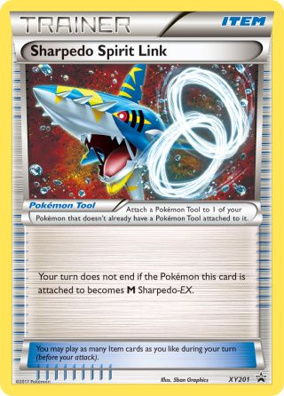 Sharpedo Spirit Link XY201/211 — XY Black Star Promos Pokémon card
