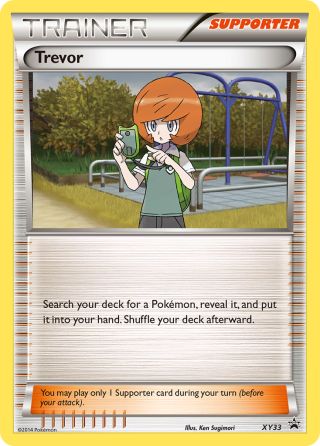 Trevor XY33/211 — XY Black Star Promos Pokémon card