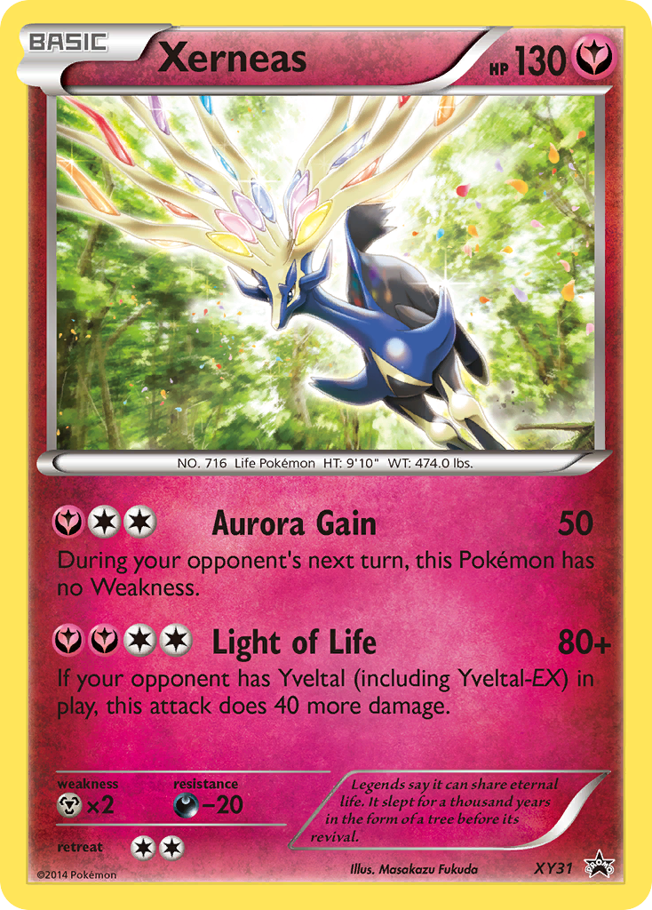 Xerneas XY31/211 — XY Black Star Promos Pokémon card