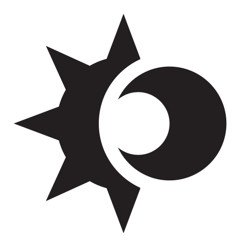 Sun & Moon set symbol